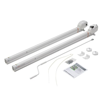 Lippert UNIVERSAL AWNING HARDWARE - SOLERA HYBRID 69 INCH - INFINITE - AM KIT - WHITE 434728
